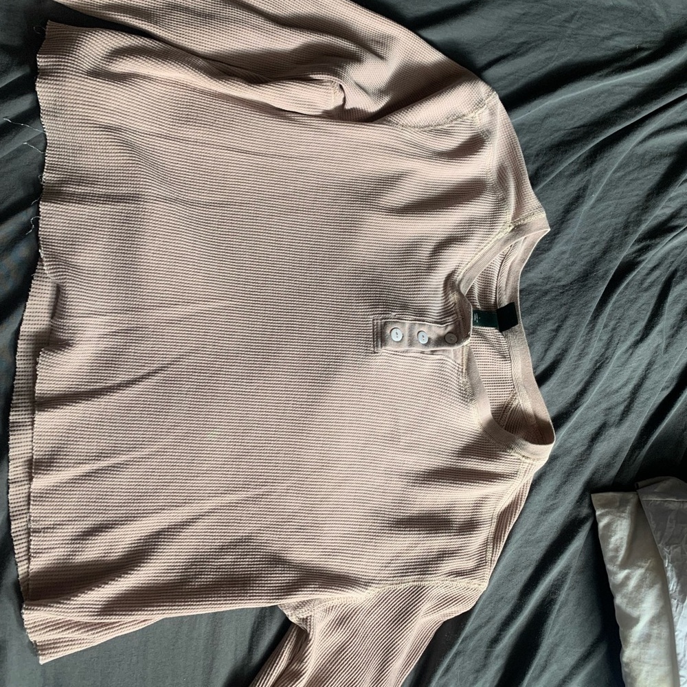 crop long sleeve shirt from target size large.